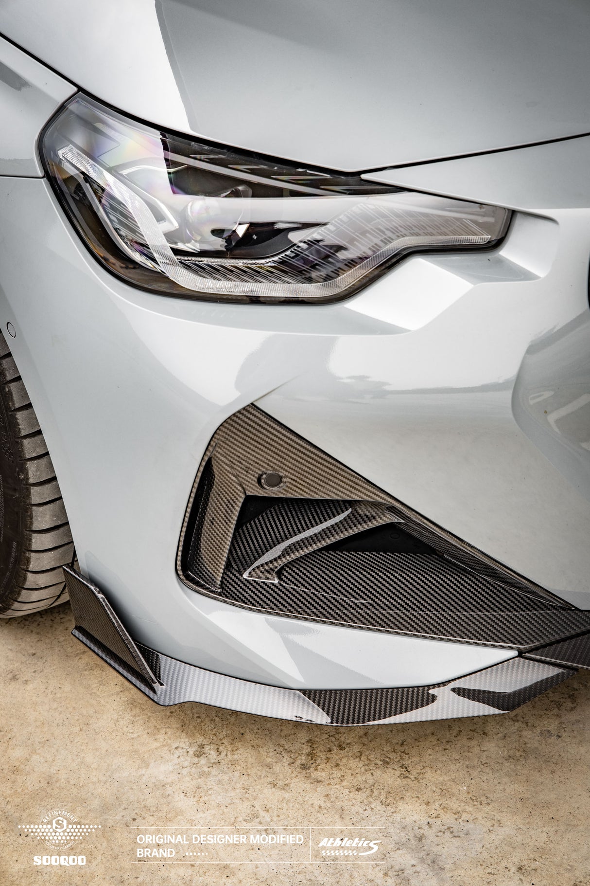 BMW G42 M240i Carbon Fiber Front Air Ducts