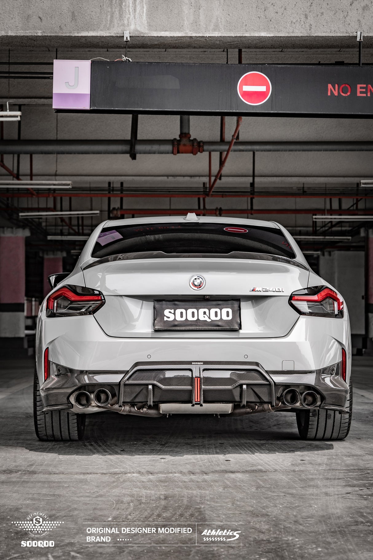 BMW M240i Rear Diffuser