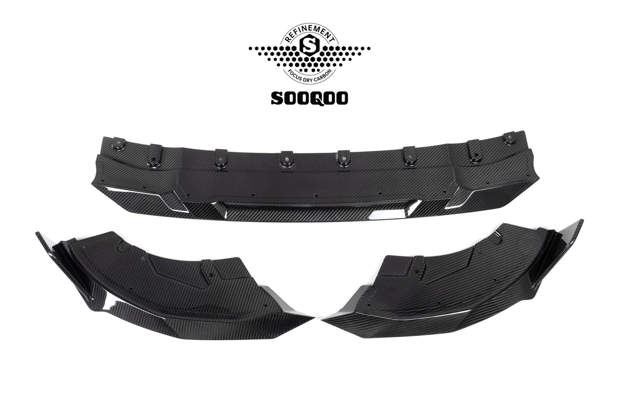 SOOQOO Carbon fiber Front Splitter for G42 M240i