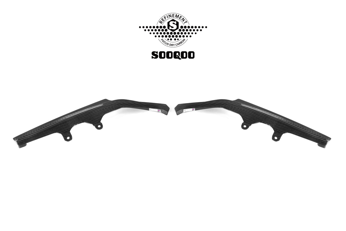 Carbon Fiber Rear Side Splitters