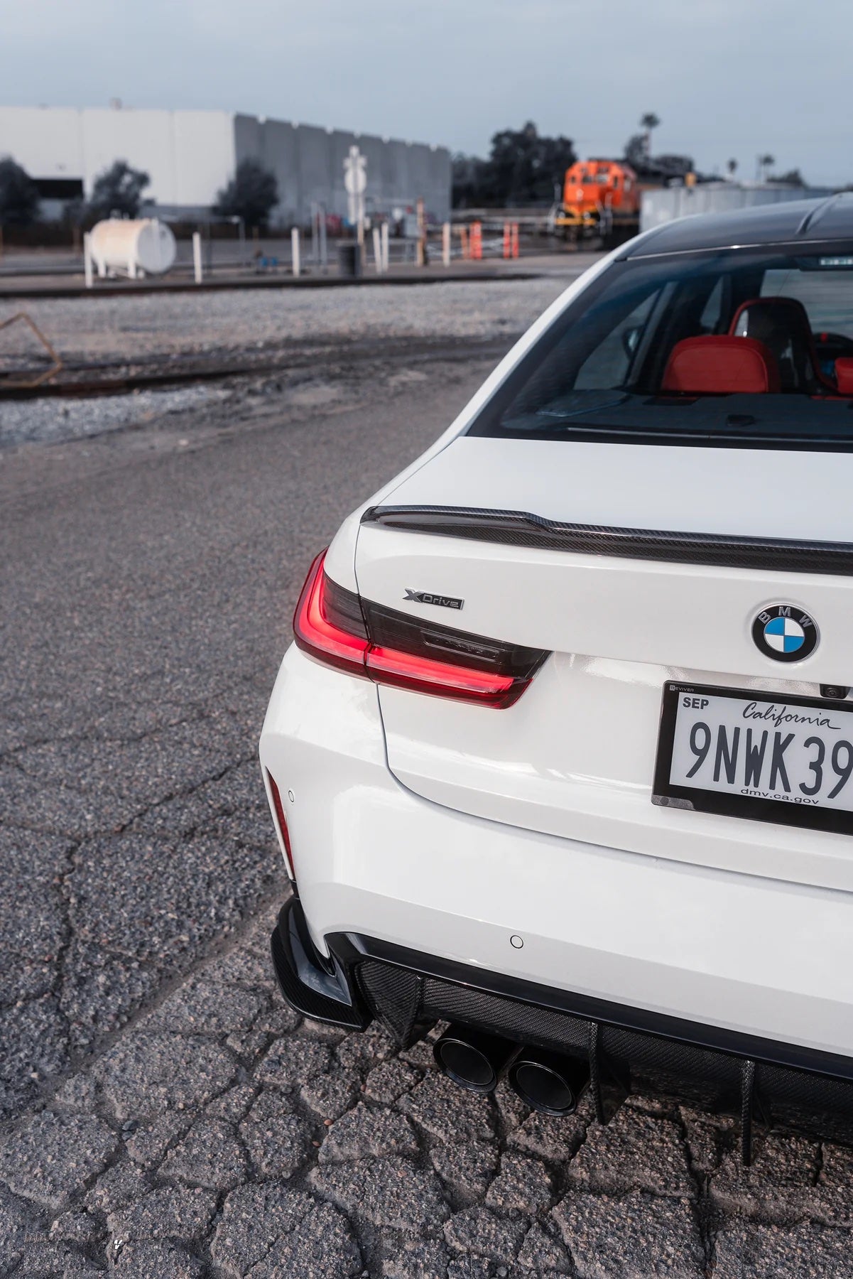 BMW 3 Series G20 & M3 G80 Carbon Fiber CS Style Boot Spoiler
