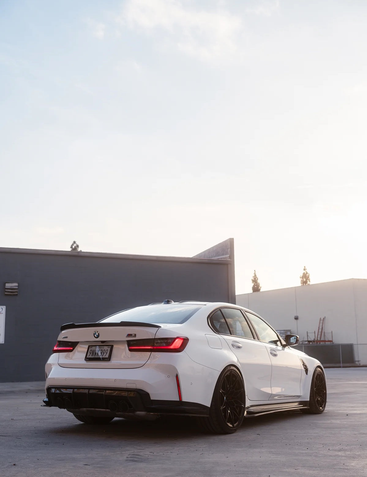 BMW 3 Series G20 & M3 G80 Carbon Fiber CS Style Boot Spoiler