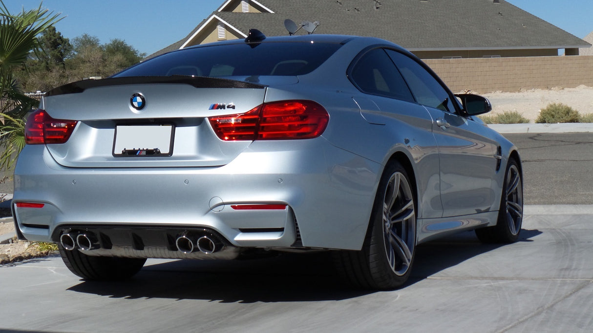 BMW M4 F82 Coupe Full Carbon Fiber Boot Spoiler