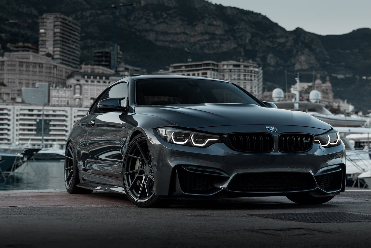 BMW M3 F80 M4 F82 F83 PSM Style Carbon Fiber Side Skirt Extensions