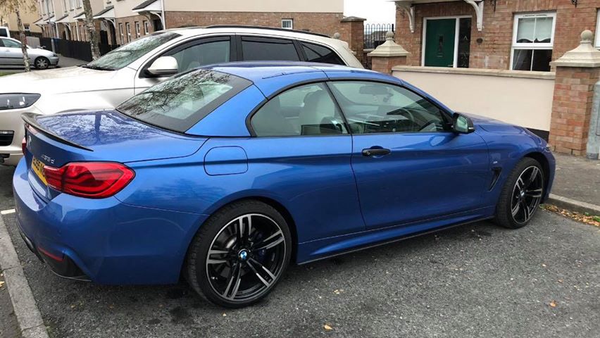 BMW 4 Series F33 Cabrio | M4 F83 Cabrio Carbon Fiber High Kick Performance Boot Spoiler