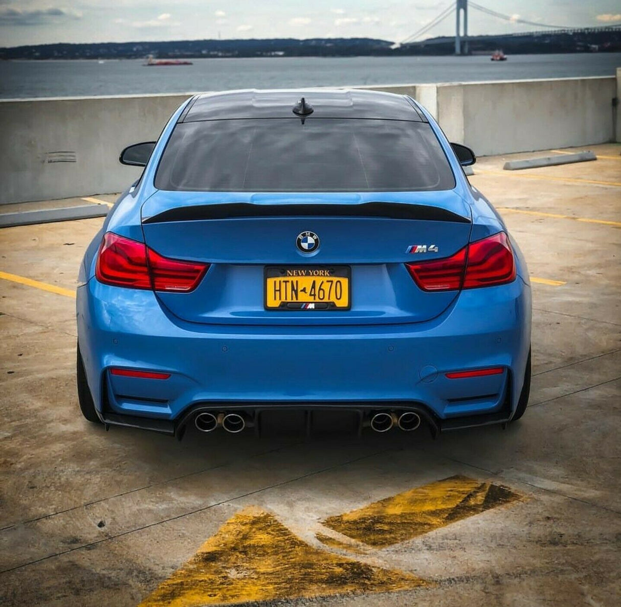 BMW Carbon Fiber PSM V1 Boot Spoiler