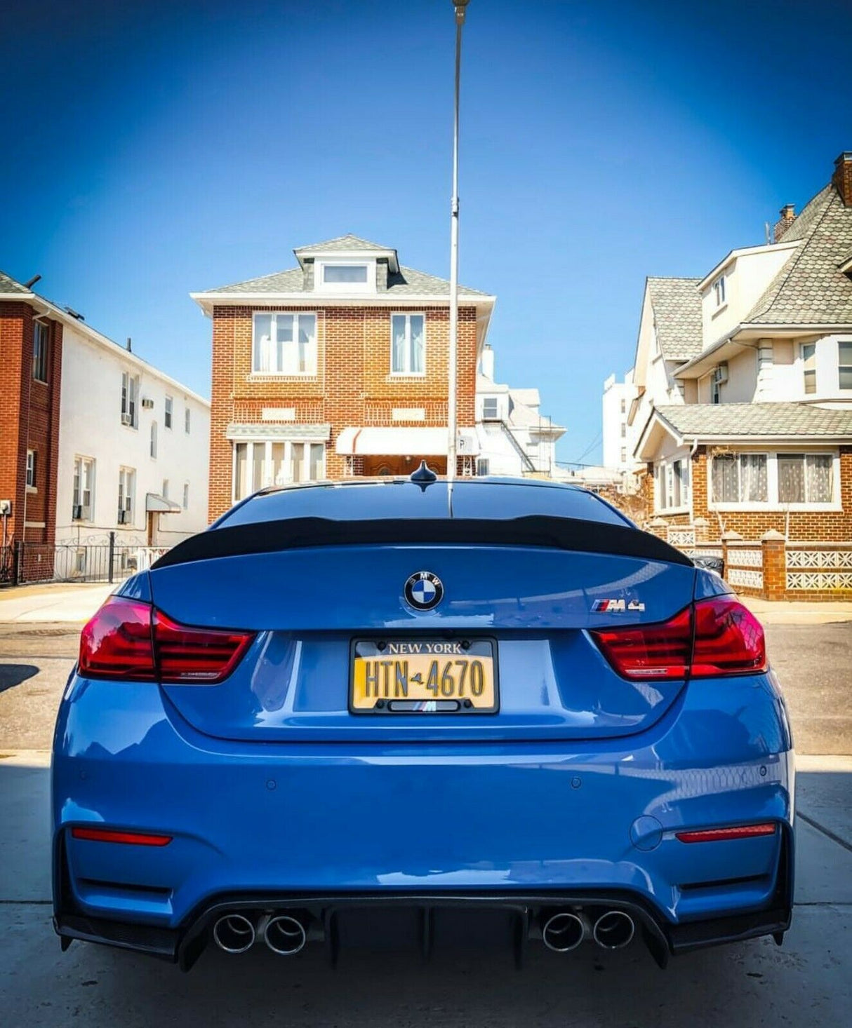BMW M4 F82 Coupe Carbon Fiber PSM V1 Boot Spoiler