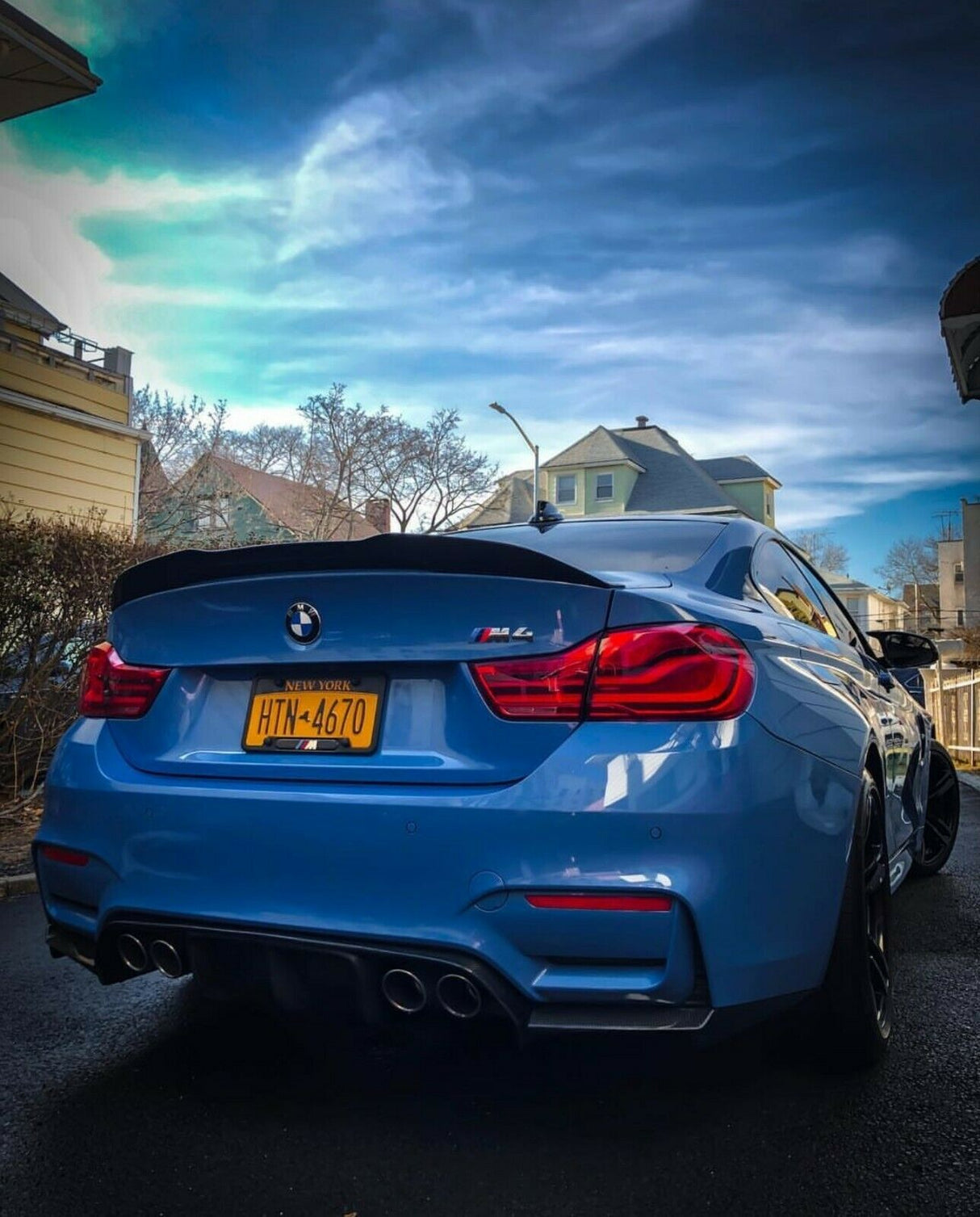 BMW M4 F82 Coupe Carbon Fiber PSM V1 Boot Spoiler