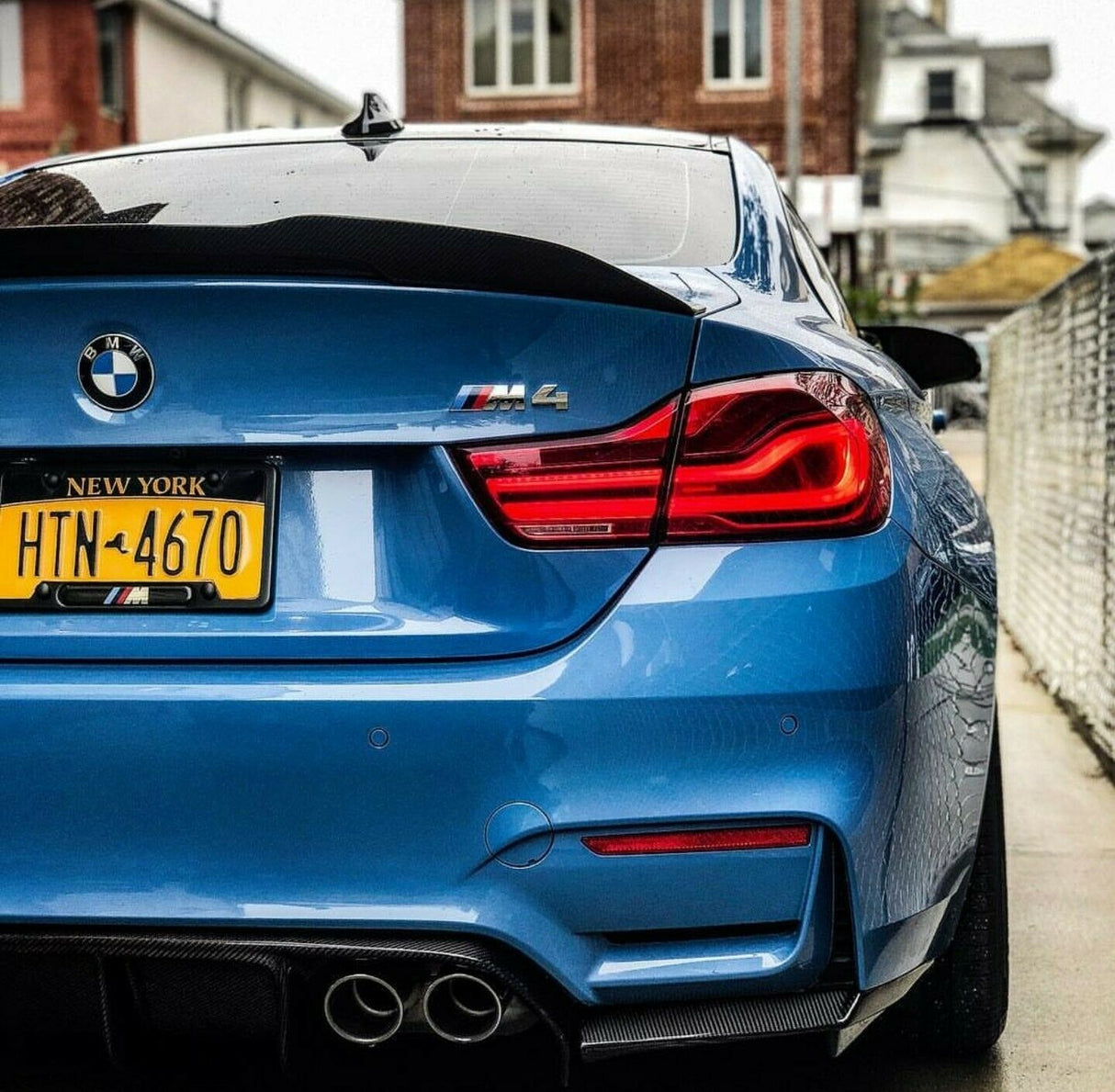 BMW M4 F82 Coupe Carbon Fiber PSM V1 Boot Spoiler