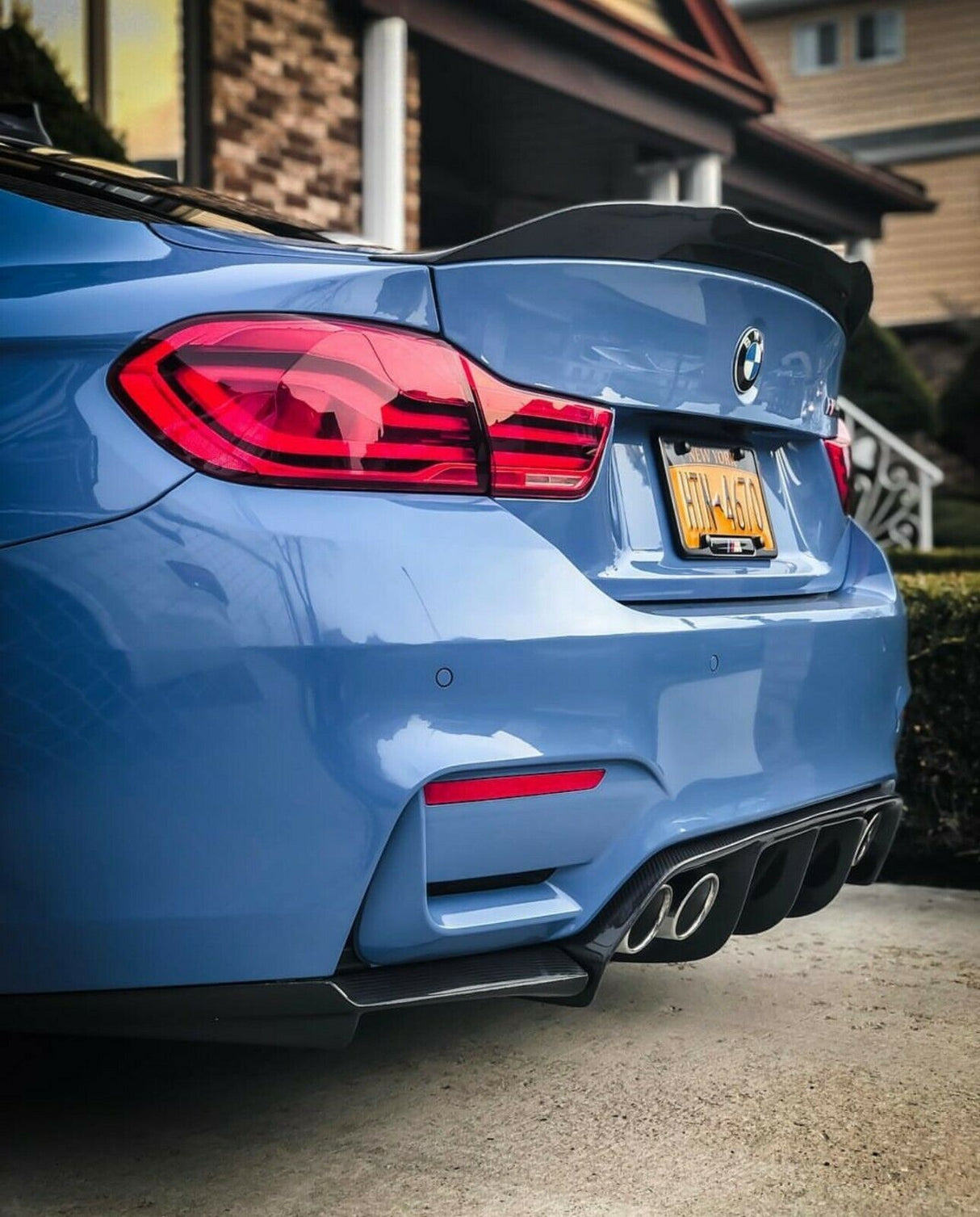 BMW M4 F82 Coupe Carbon Fiber PSM V1 Boot Spoiler