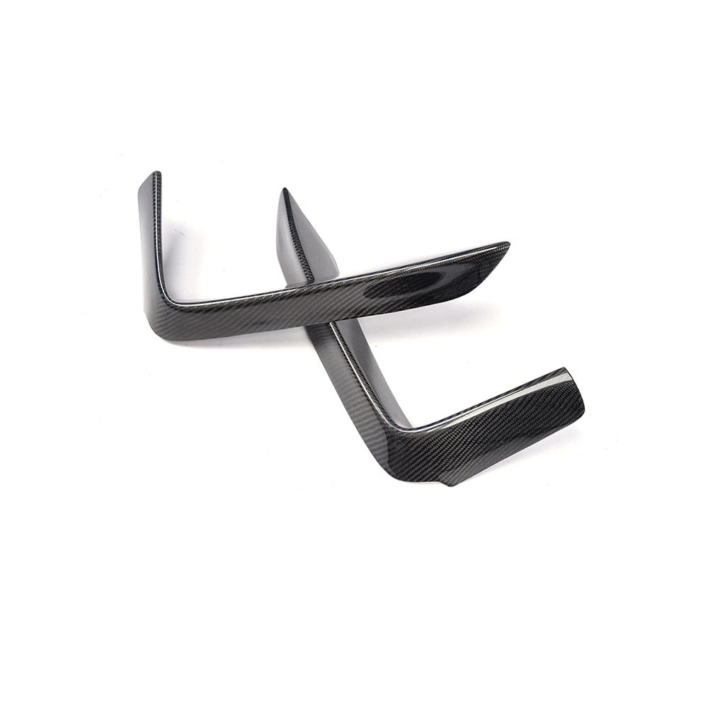 BMW 4 Series F32 F33 F36 Carbon Fiber Front Upper Splitter Canards