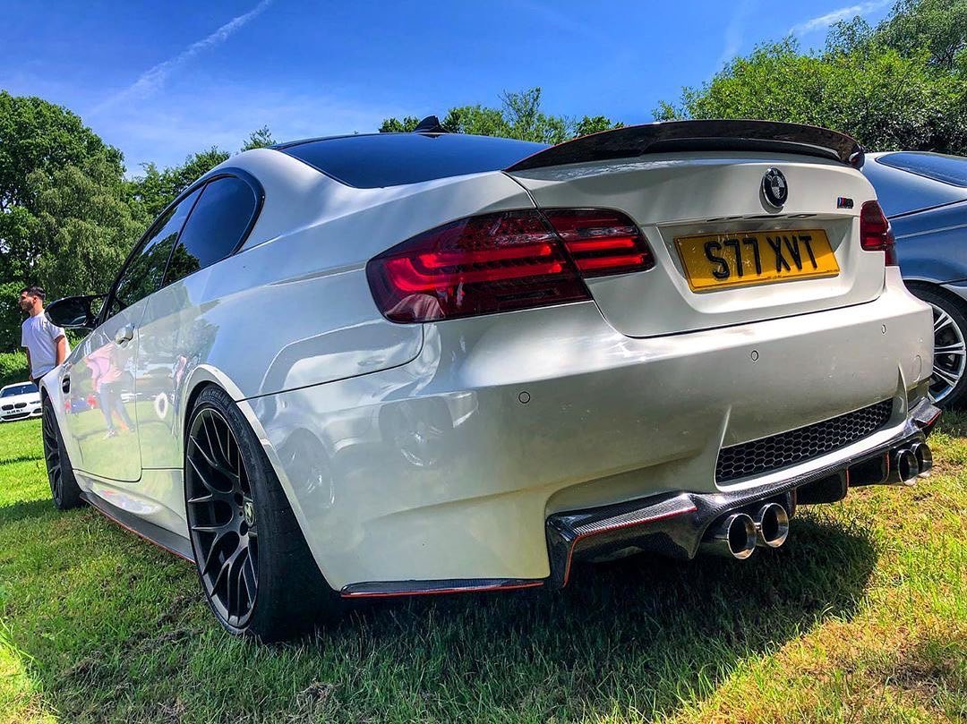 BMW M3 Carbon Fiber Rear Bumper Splitters
