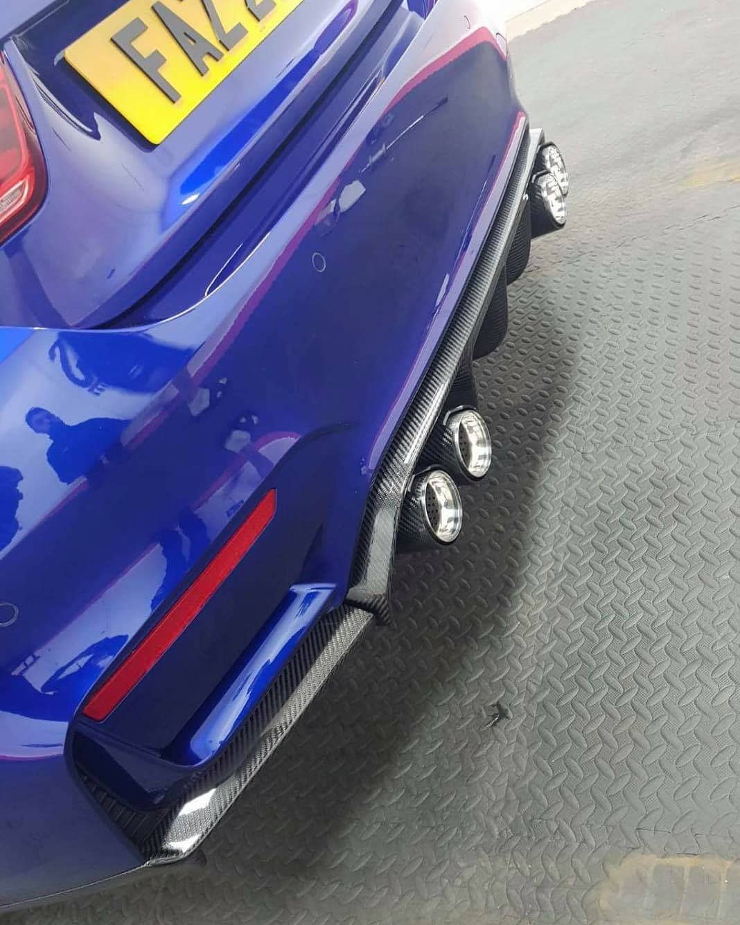 BMW Rear Bumper Diffuser