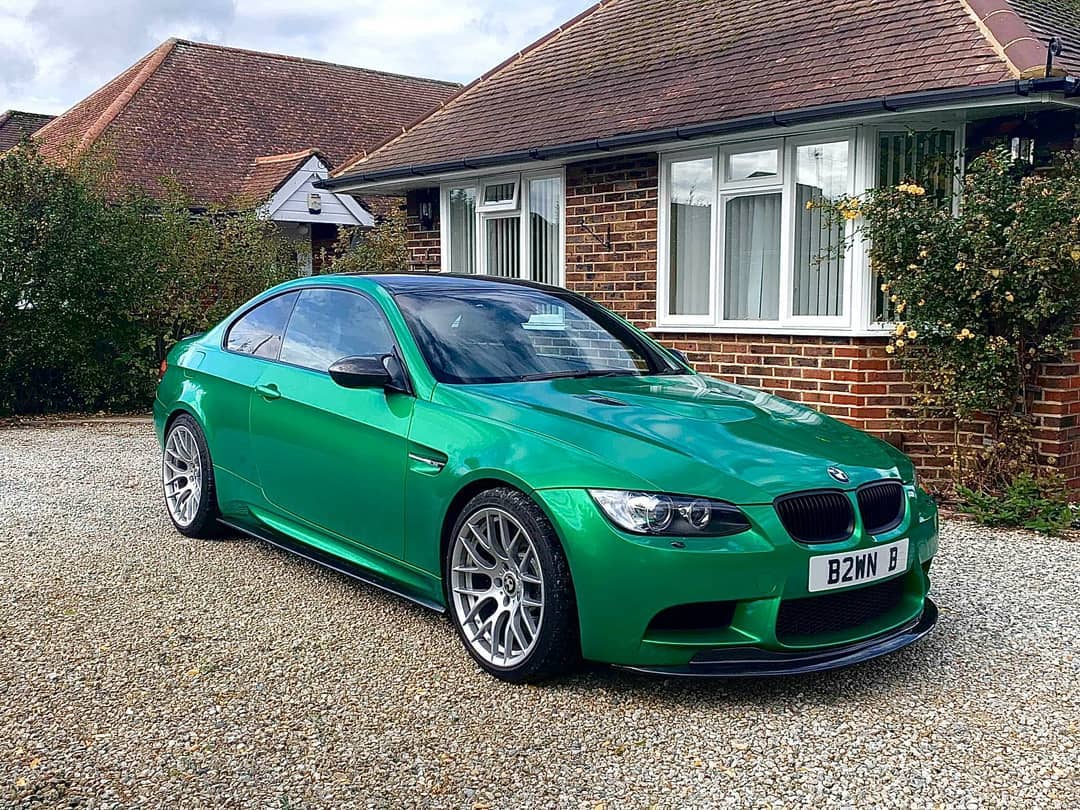 BMW M3 E9X Carbon Fiber Side Skirt Extensions