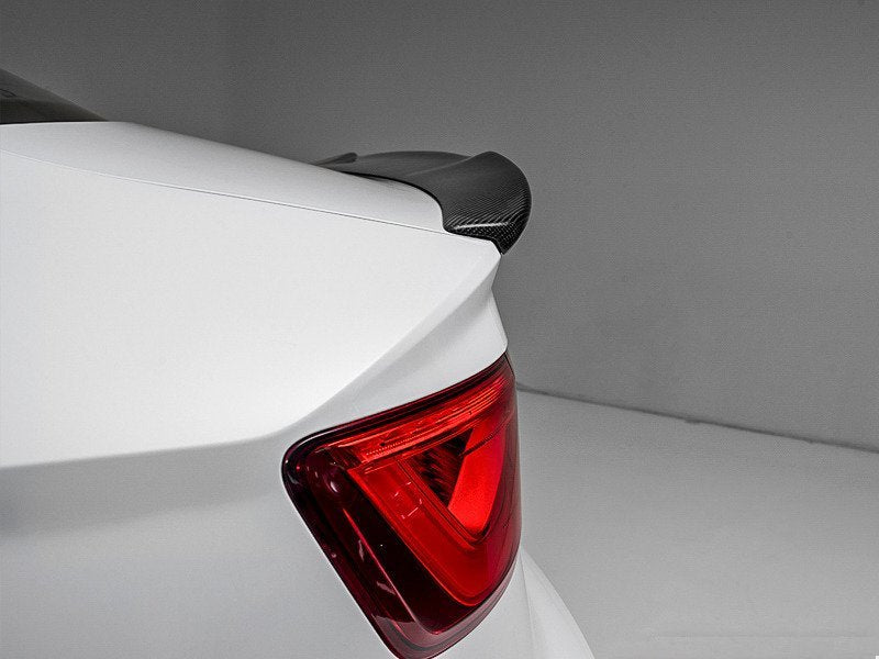 Audi 8V A3 S3 RS3 Saloon Carbon Fiber V Style Boot Spoiler