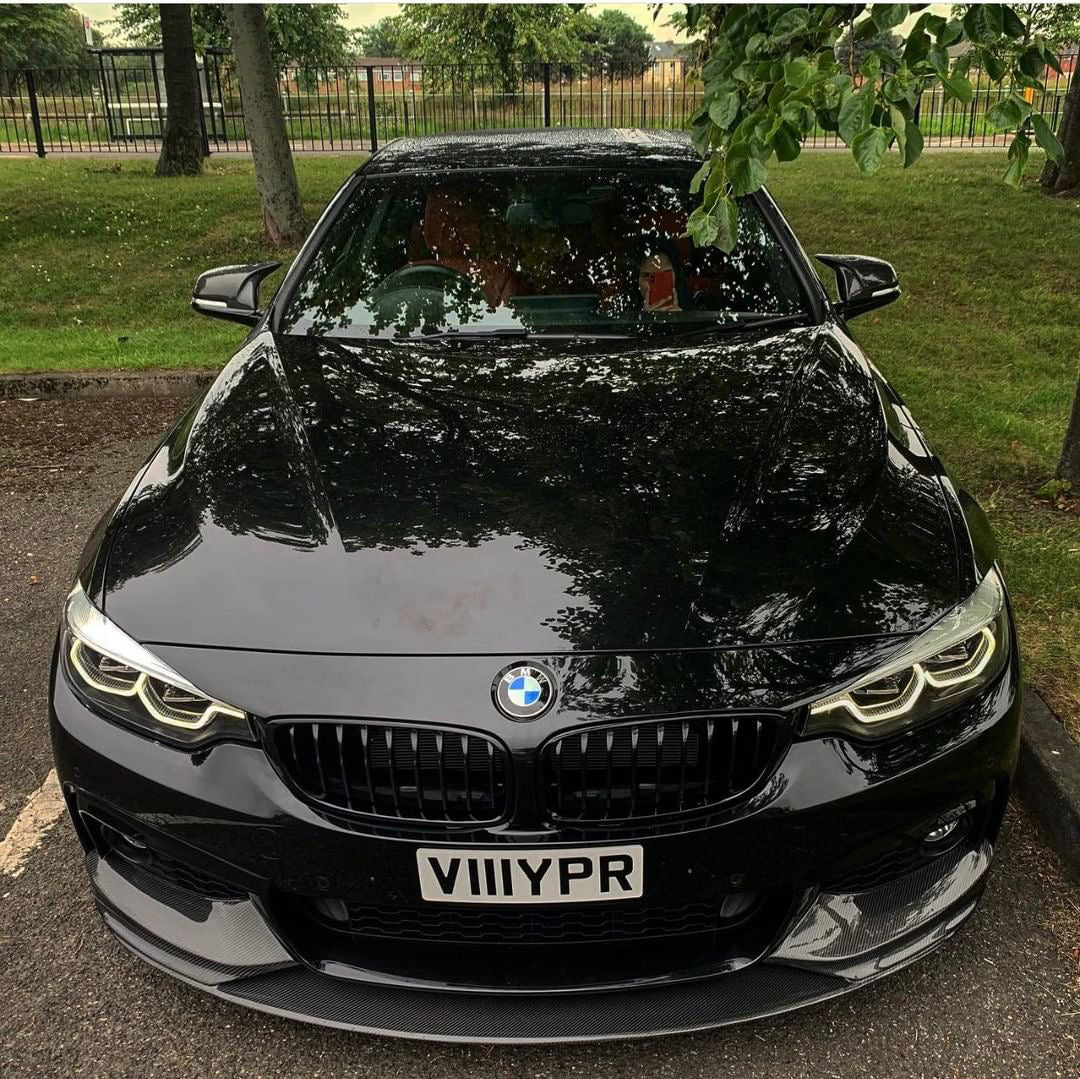 BMW 4 Series F32 F33 F36 Carbon Fiber Performance Front lip Spoiler
