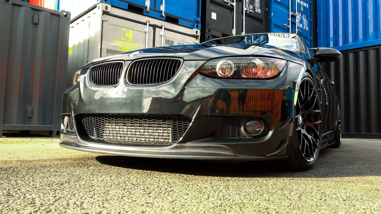 BMW 3 Series E92 E93 LCI Carbon Fiber Arkym Style Front Lip Spoiler