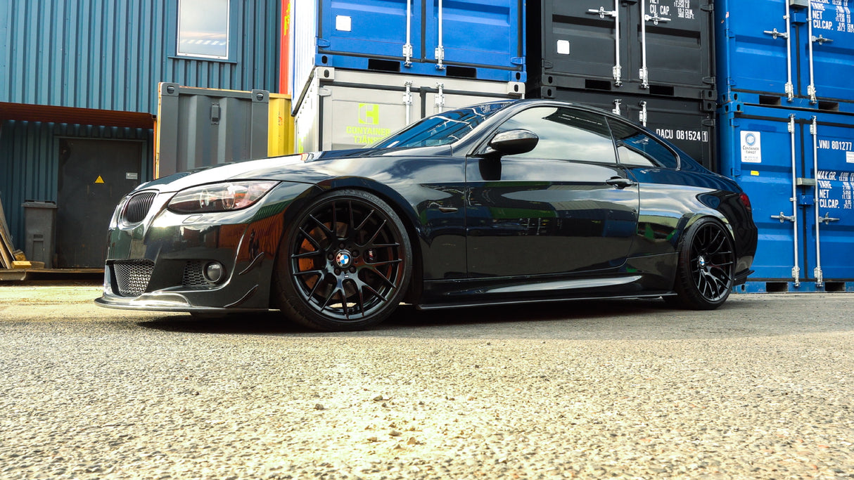 BMW 3 Series E92 E93 LCI Carbon Fiber Arkym Style Front Lip Spoiler