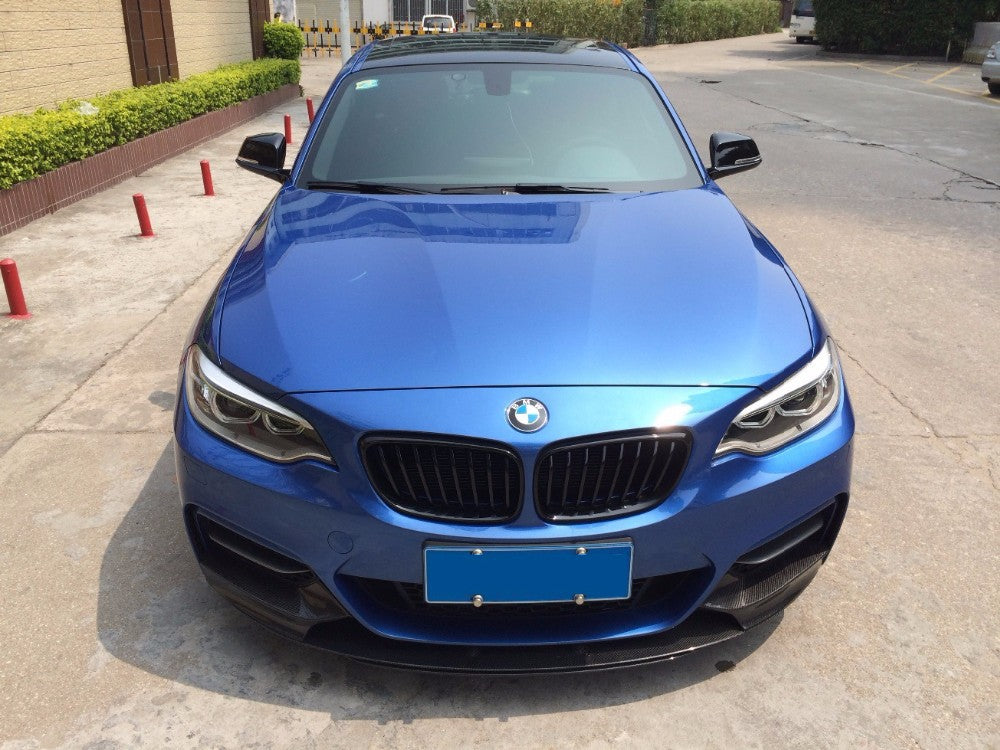 BMW 2 Series F22 F23 Carbon Fiber Performance Front Lip Spoiler