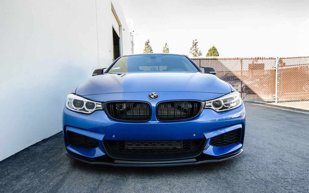 BMW 4 Series F32 F33 F36 F82 F80 Gloss Black Front Kidney Grilles