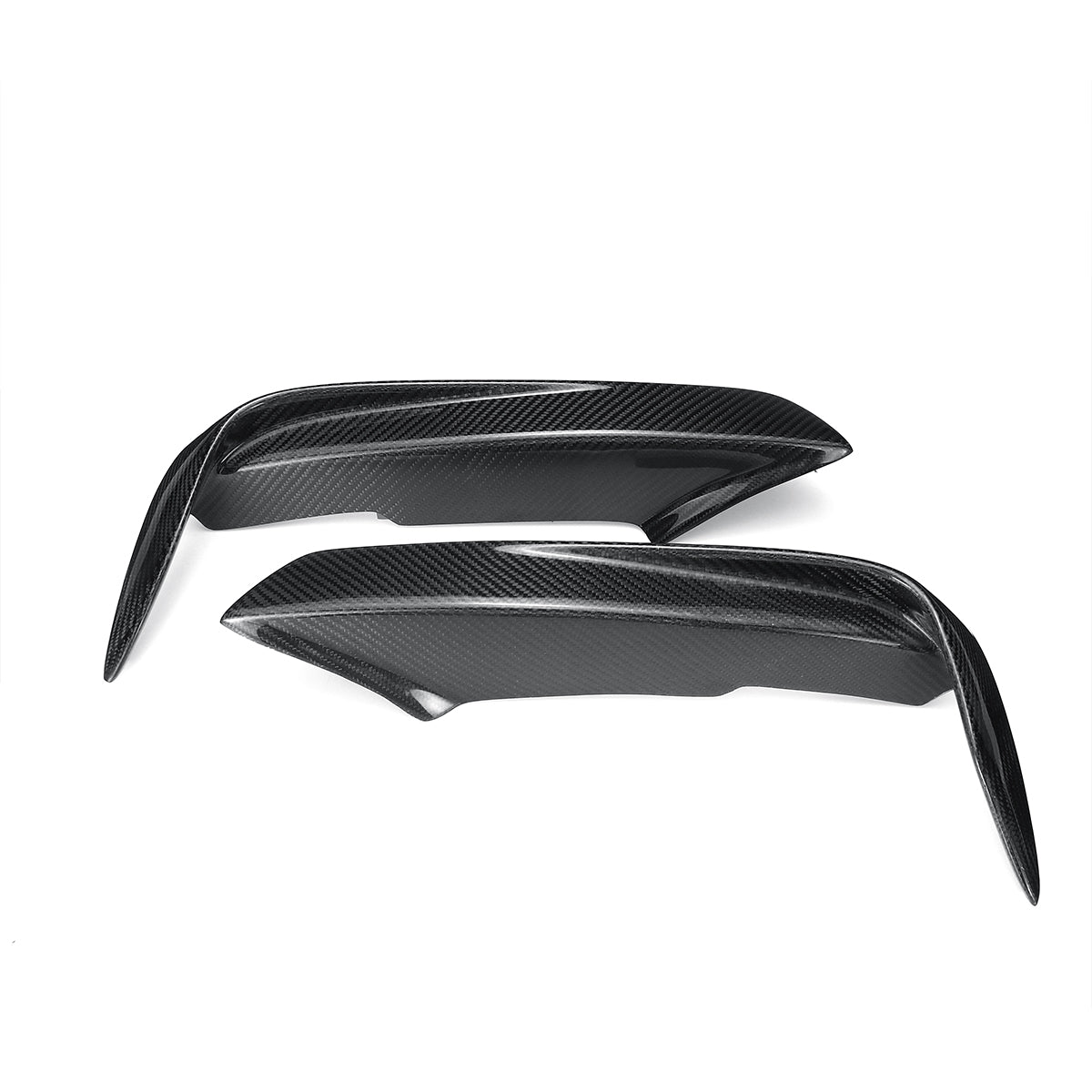 BMW 3 Series F30 F31 Carbon Fiber Front Upper Splitter Canards
