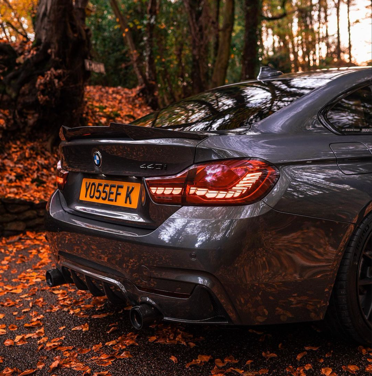 BMW F36 V style Boot Spoiler