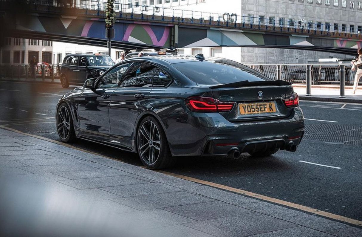 BMW 4 Series Gran Coupe boot spoiler