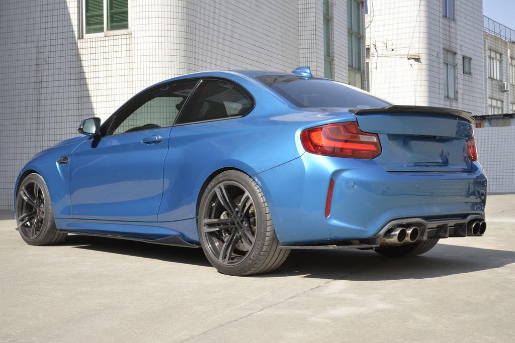 BMW M2 F87 MTC Style Carbon Fiber Rear Diffuser