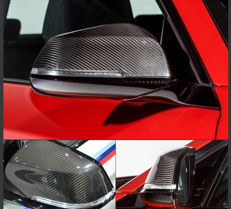 BMW 1 2 3 4 F Series Carbon Fiber Mirror Covers Caps