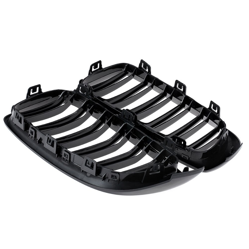 BMW 4 Series F32 F33 F36 F82 F80 Gloss Black Front Kidney Grilles
