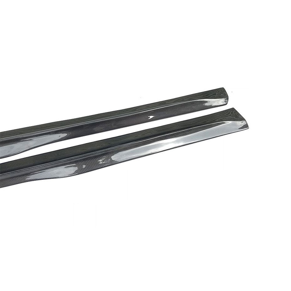 BMW M3 F80 M4 F82 F83 PSM Style Carbon Fiber Side Skirt Extensions