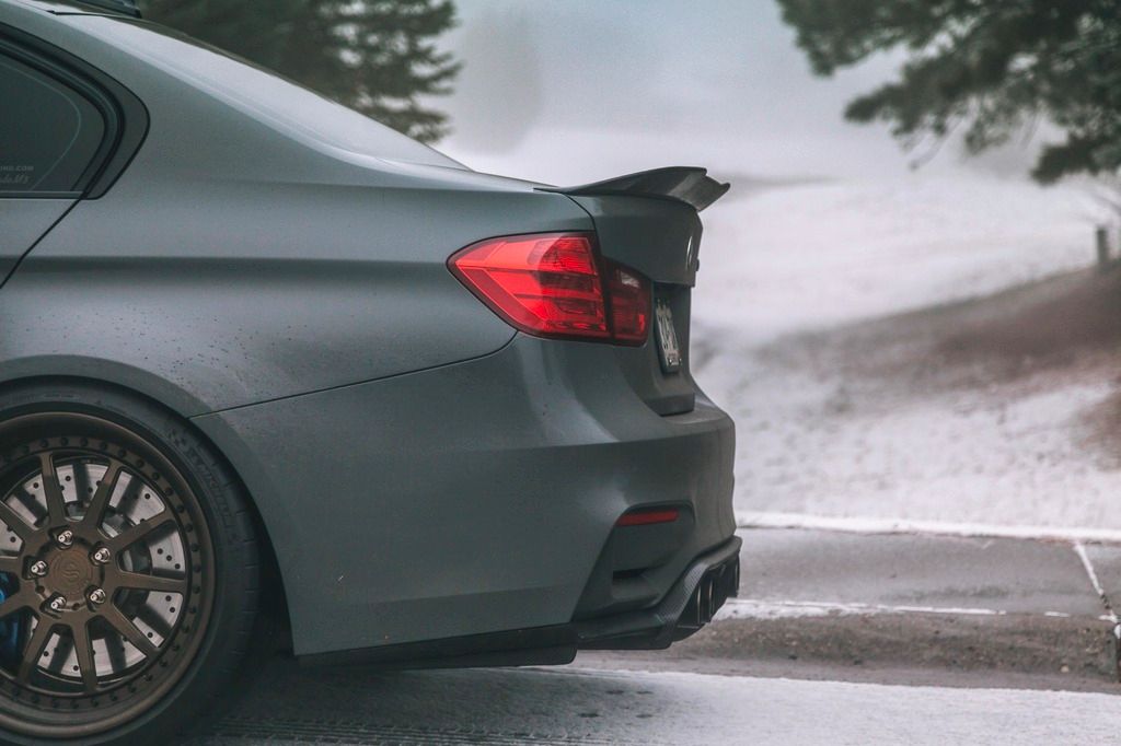 BMW 3 Series F30 Fiber PSM Style Boot Spoiler