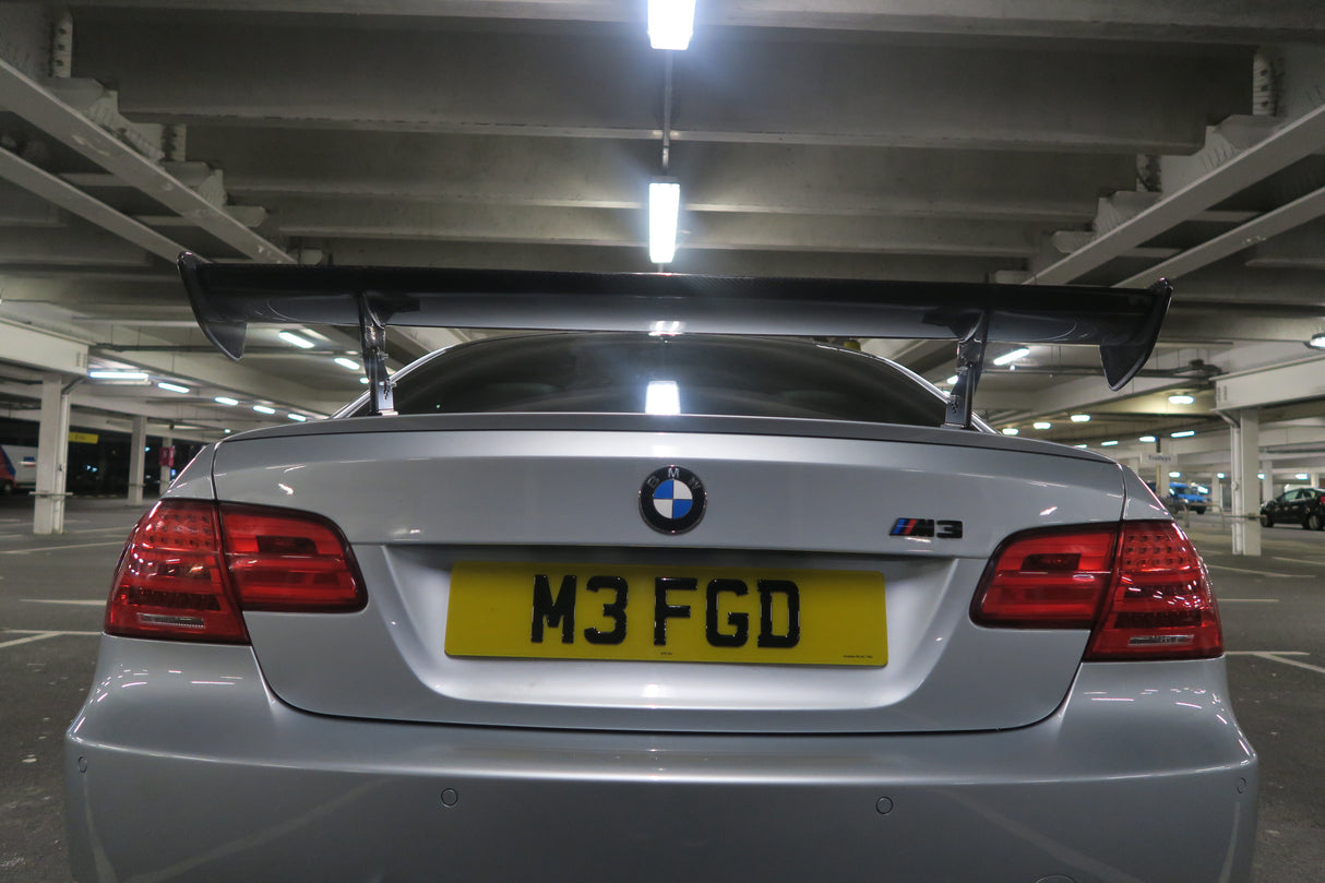 BMW M3 E92 Carbon Fiber GTS Style Rear Boot Wing Spoiler