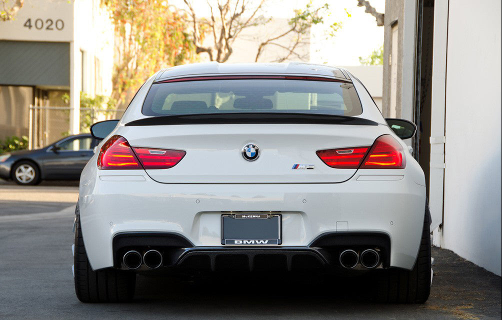BMW 6 Series M6 F12 F13 Carbon Fiber Performance Boot Spoiler