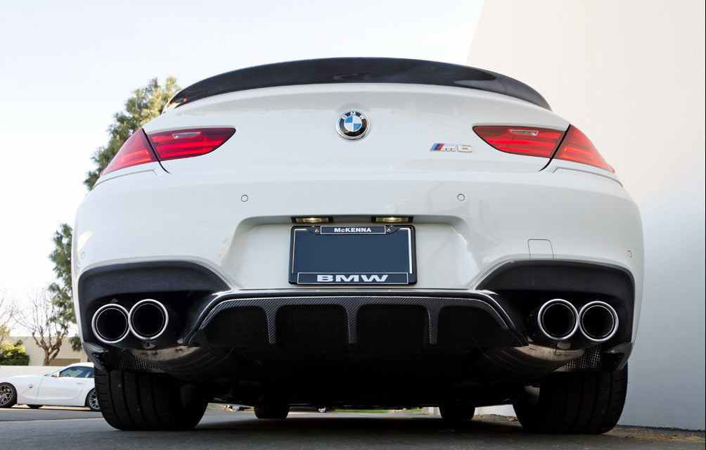 BMW 6 Series M6 F12 F13 Carbon Fiber Performance Boot Spoiler