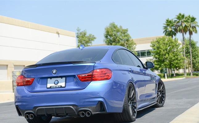 BMW 4 series F36 Gran Coupe Carbon Fiber Performance Style Boot Spoiler