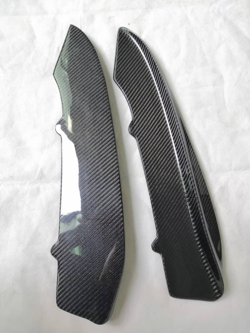 BMW M3 E92 E93 Carbon Fiber 3D Style Rear Bumper Splitters