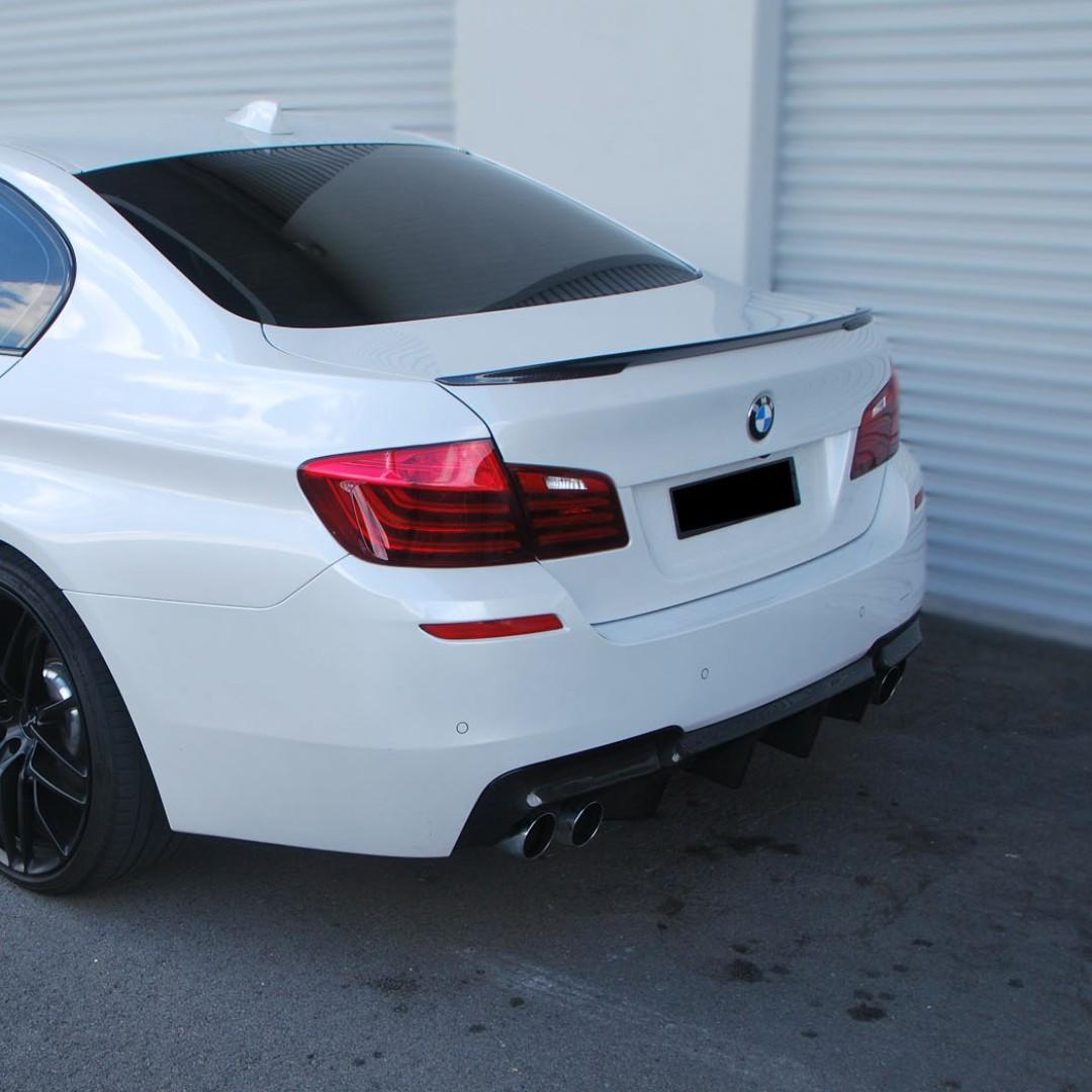 BMW M5 F10 Carbon Fiber Performance Style Boot Spoiler