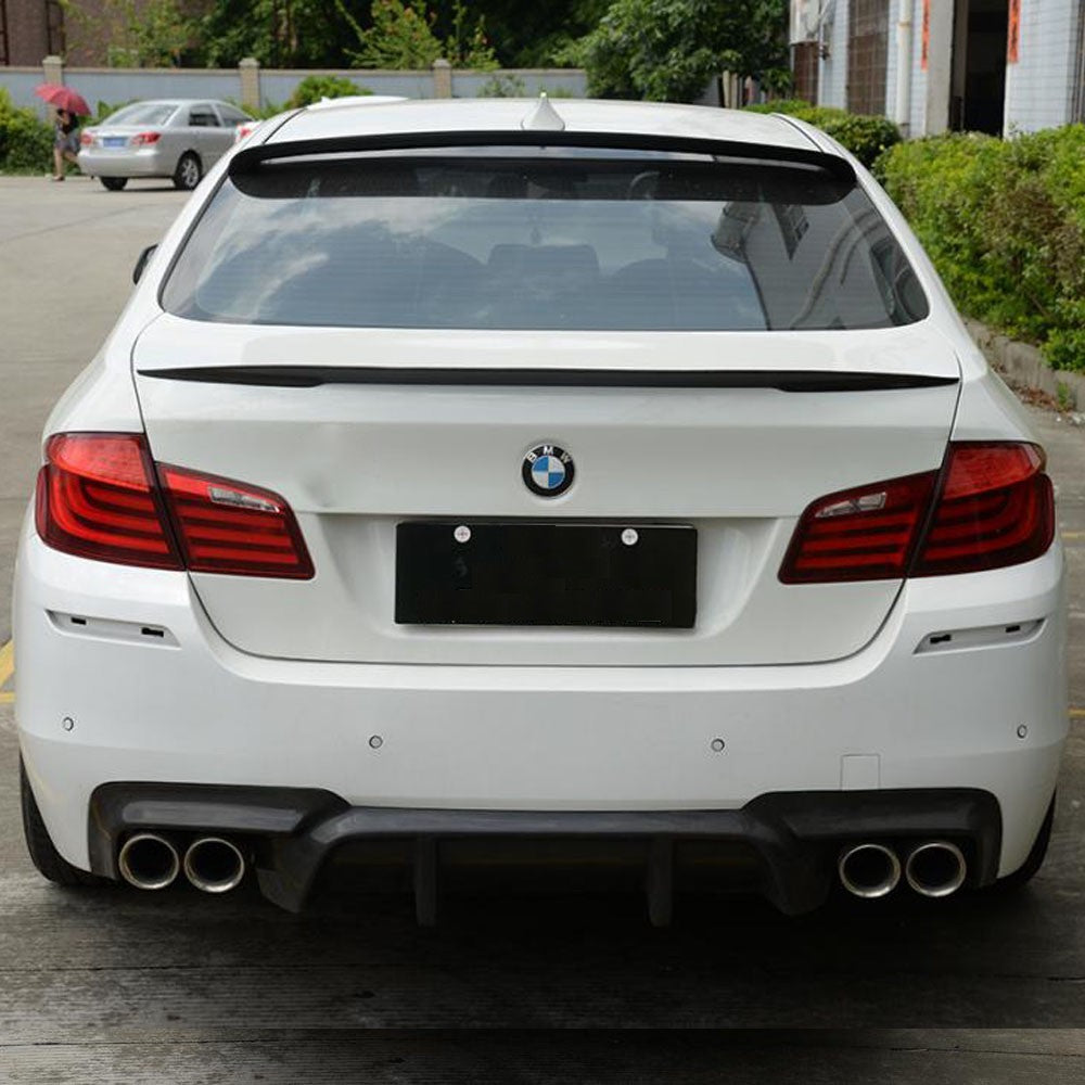 BMW M5 F10 Carbon Fiber Performance Style Boot Spoiler