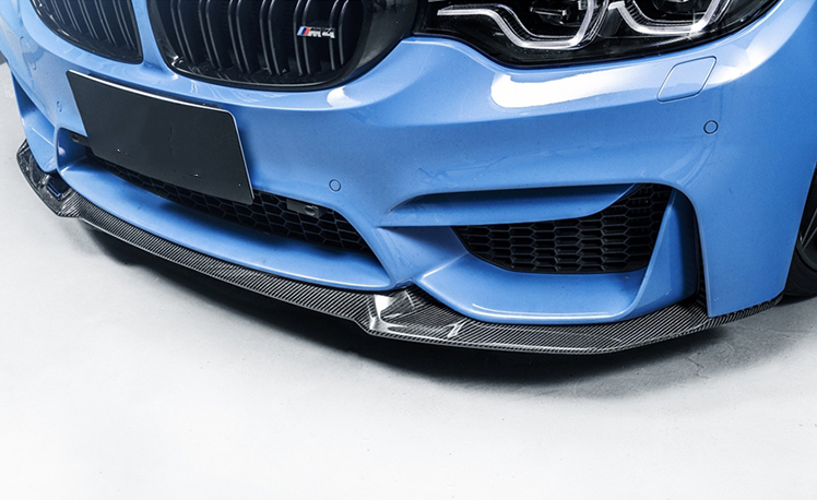 BMW M3 F80 M4 F82 F83 Carbon Fiber CS Style Front Bumper Lip Spoiler