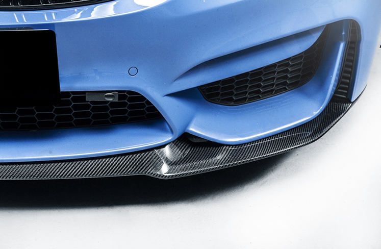 BMW M3 F80 M4 F82 F83 Carbon Fiber CS Style Front Bumper Lip Spoiler