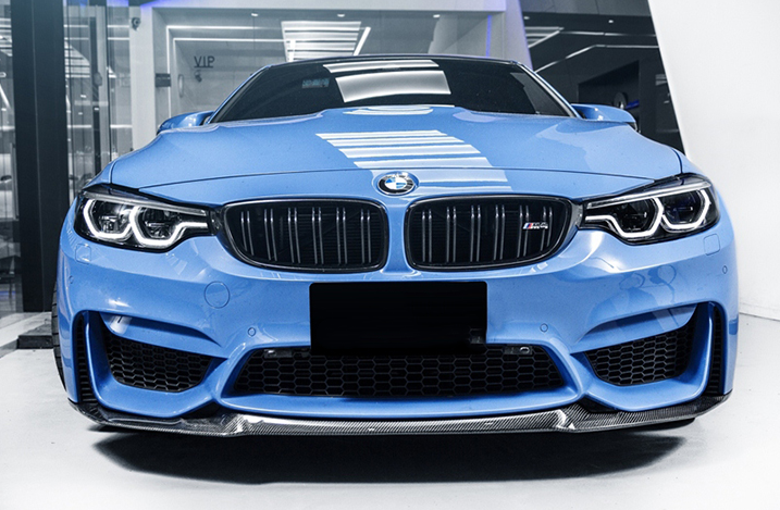 BMW M3 F80 M4 F82 F83 Carbon Fiber CS Style Front Bumper Lip Spoiler