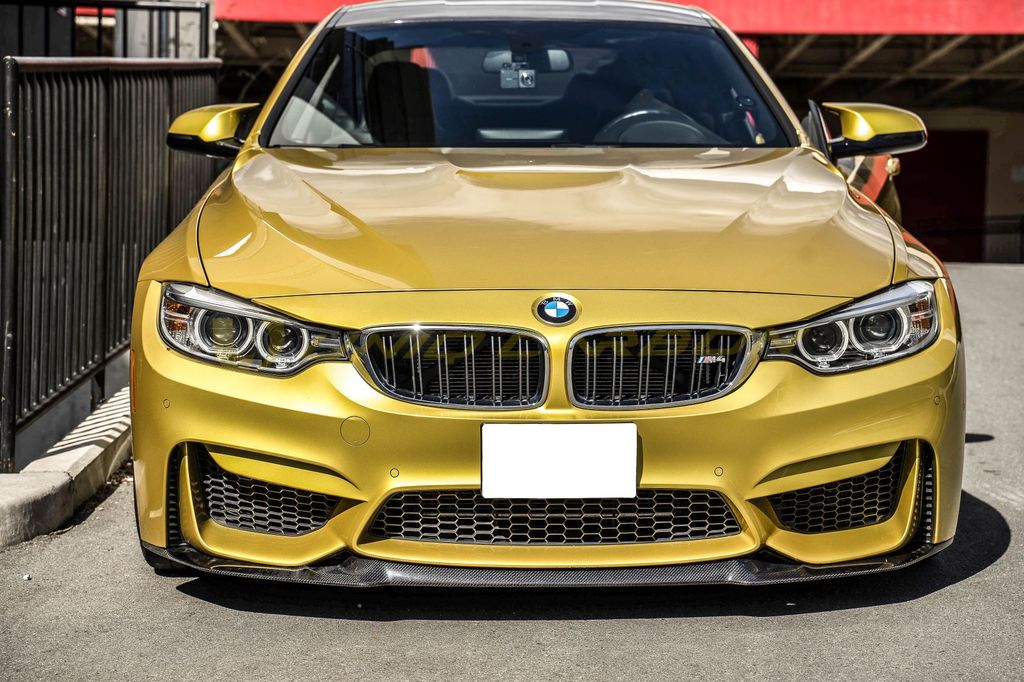 BMW M3 F80 M4 F82 F83 Carbon Fiber CS Style Front Bumper Lip Spoiler