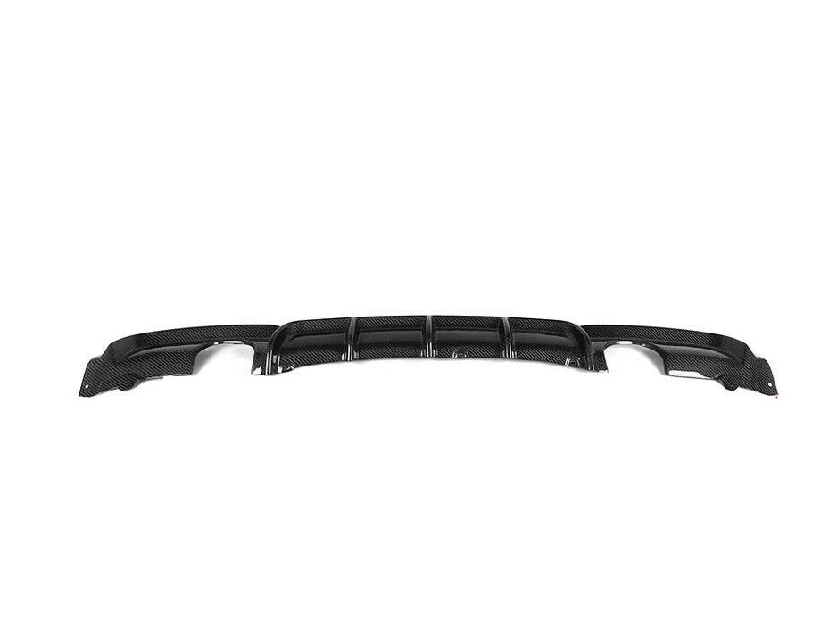 BMW 3 Series F30 F31 Carbon Fiber Dual Exhaust Rear Diffuser