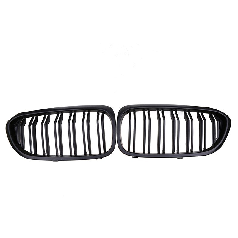 BMW 5 Series G30 G38 Gloss Black Front Kidney Grilles