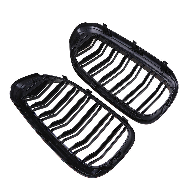 BMW 5 Series G30 G38 Gloss Black Front Kidney Grilles