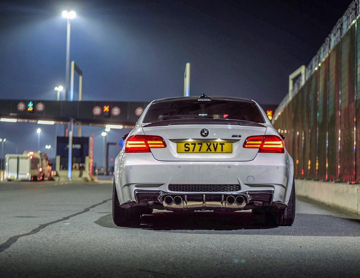 BMW M3 E92 E93 Carbon Fiber GTS Style Rear Diffuser