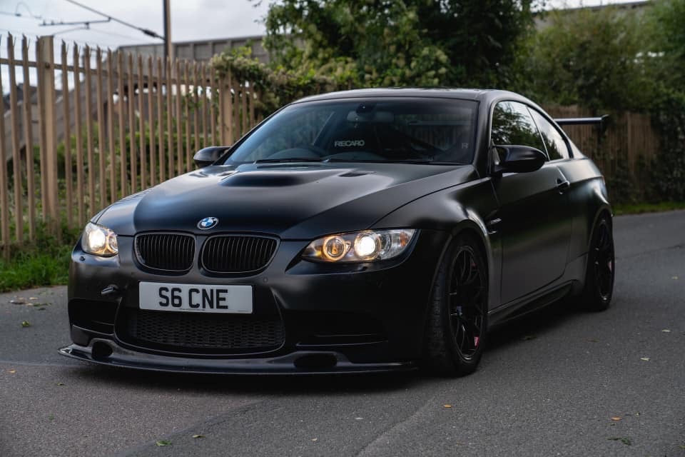BMW M3 E92 E93 E90 Carbon Fiber GT4 Front Lip Spoiler