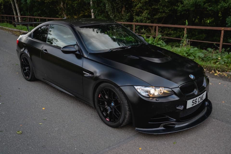 BMW M3 E92 E93 E90 Carbon Fiber GT4 Front Lip Spoiler