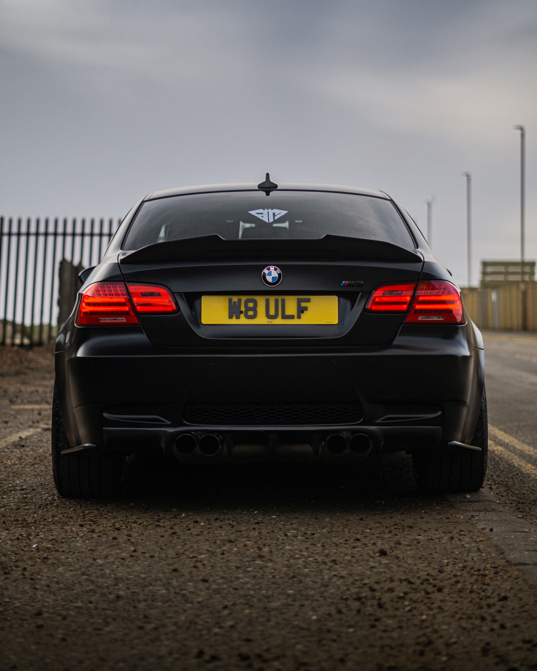 BMW E92 M3 boot spoiler